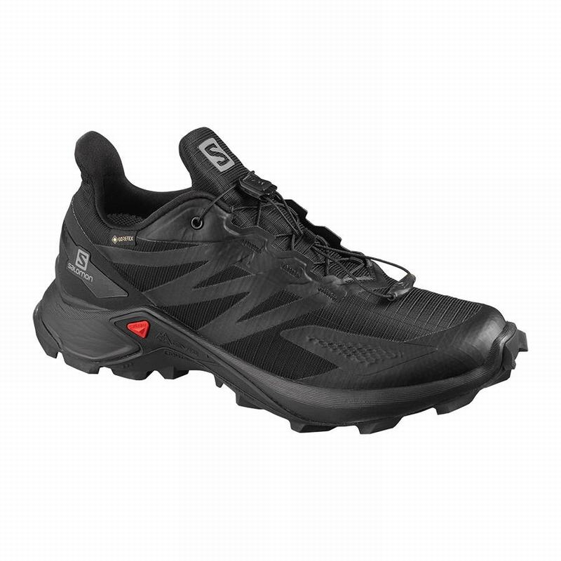 Zapatillas Trail Running Salomon Mujer Negras - Salomon Argentina SUPERCROSS BLAST GTX W ,610923-HXK